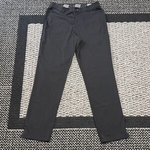 Nike Dri-FIT Track Pants Men’s 34 Black Standard Fit Y2K Retro Athletic Casual